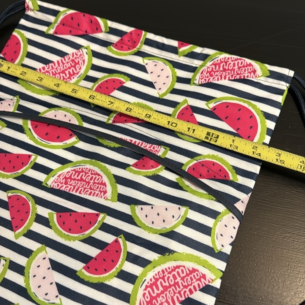 Watermelon Print Drawstring Thermal Backpack - image 3